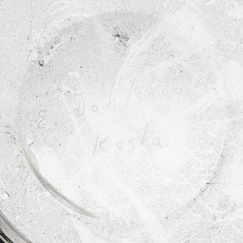 Ewald Dahlskog, a 'Sjöhästen' bowl, Kosta, 1926-29.