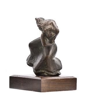 STIG BLOMBERG, skulptur, brons, signerad.