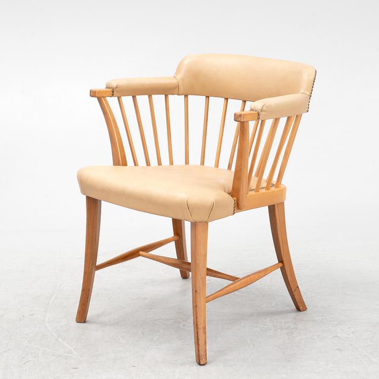 Josef Frank, Capitan's Chair', Svenskt Tenn, Sweden, model 789A.