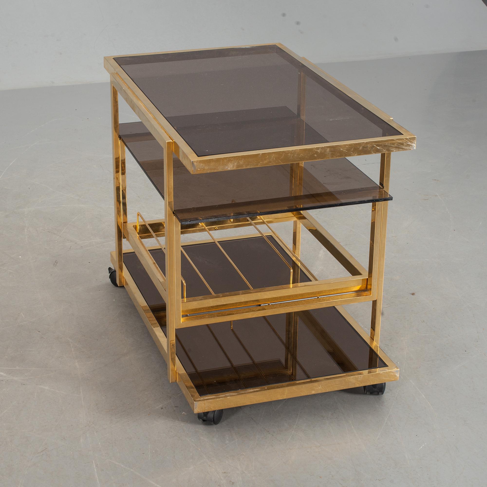 SERVERINGSVAGN, märkt Fedam, 1970/80-tal.