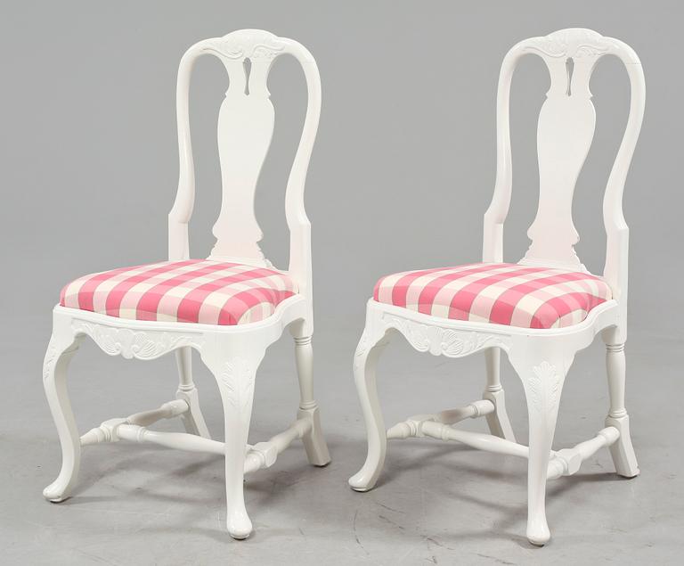 STOLAR, 2 st, rokokostil, 1900-tal.