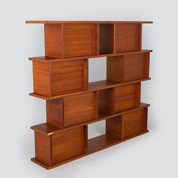 Ilmari Tapiovaara, bokhylla, "Pala", för Asko 1900-talets mitt.