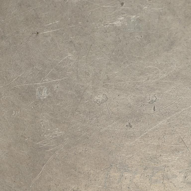 Samling tenn, 8 delar, bl.a. Erik Wikgren, Nyköping (mästare 1805-1846).