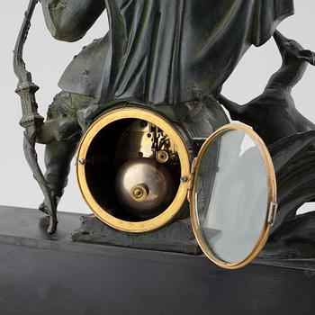 A Breveté table lamp, probably from the 19th century.