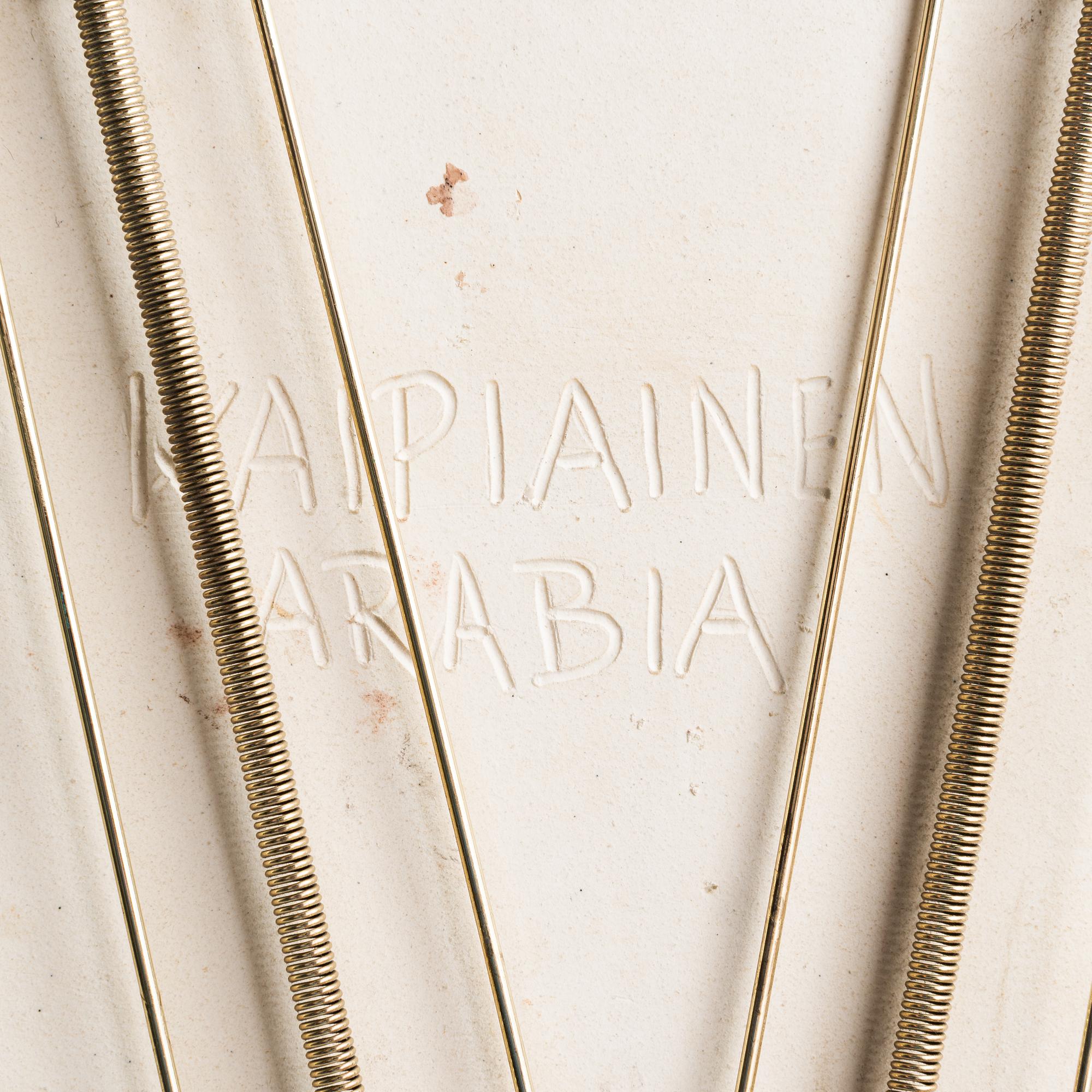 Birger Kaipiainen, a stoneware decorative plate signed Kaipiainen Arabia.