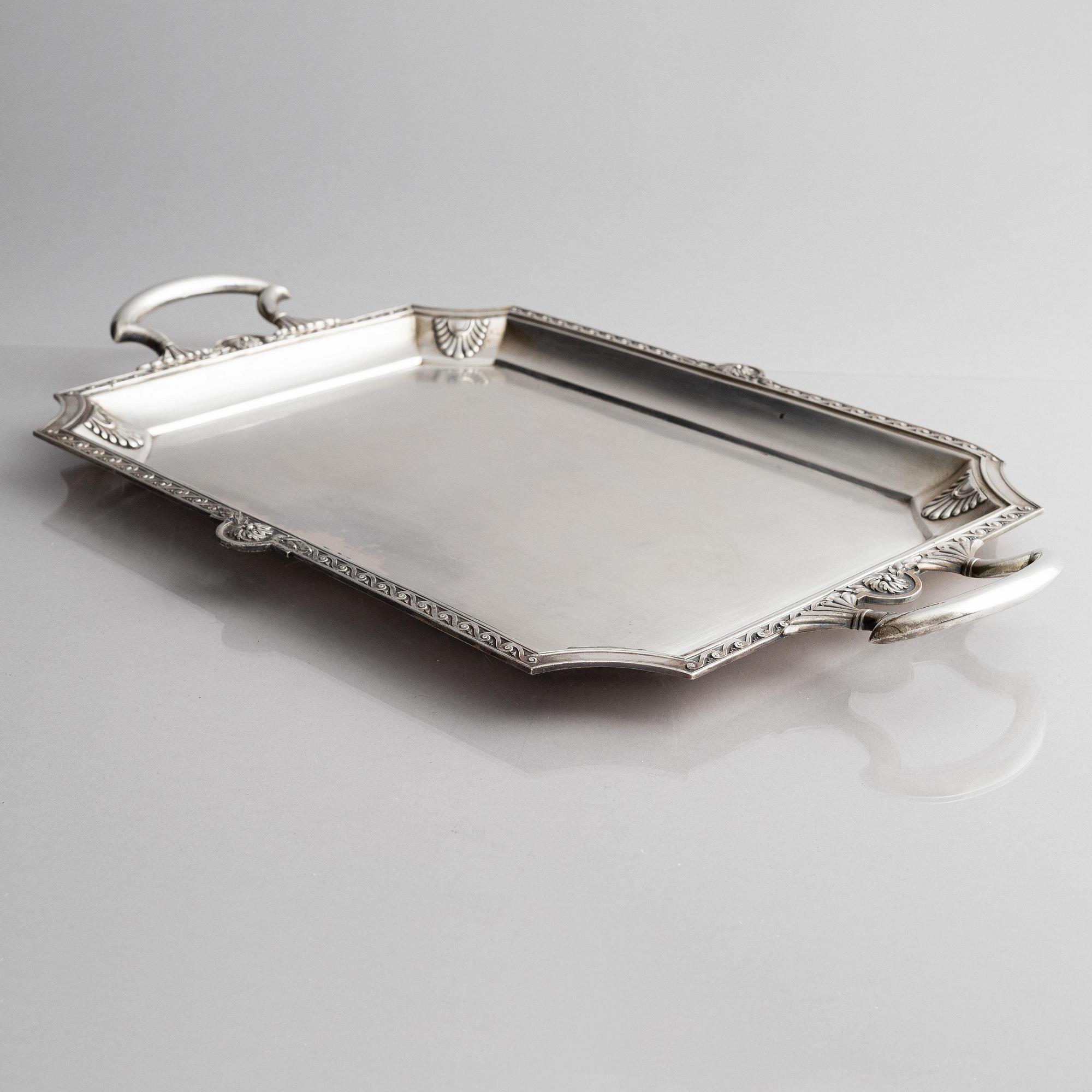 Alexander Nikolajewitsch Sokolow, bricka, silver, S:t Petersburg, Ryssland 1872.