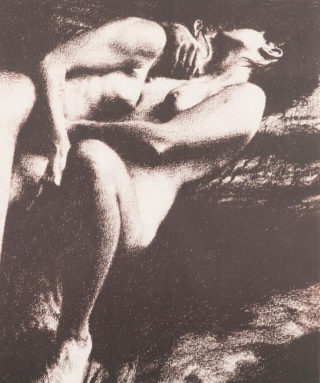 OLA BILLGREN, litografi, signerad, daterad -70 och numrerad 15/90.