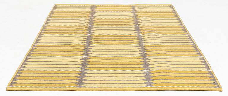 Ingrid Dessau, tillskiven, matta, ”Skyttelgång” dubbelsidig, Kasthall, 290 x 193 cm.