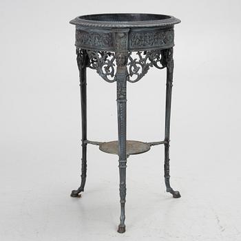 A plant stand, late 20th century.