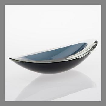 KAJ FRANCK, GLASS SCULPTURE. Lancet. Signed K. Franck, Nuutajärvi Notsjö -56.