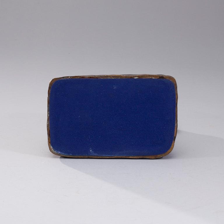 OKÄND KONSTNÄR, brons, signerad A. Vist.