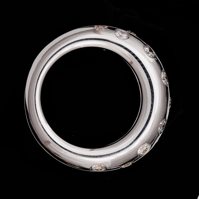 RING, brilliant cut diamonds, tot. app. 1.50cts.