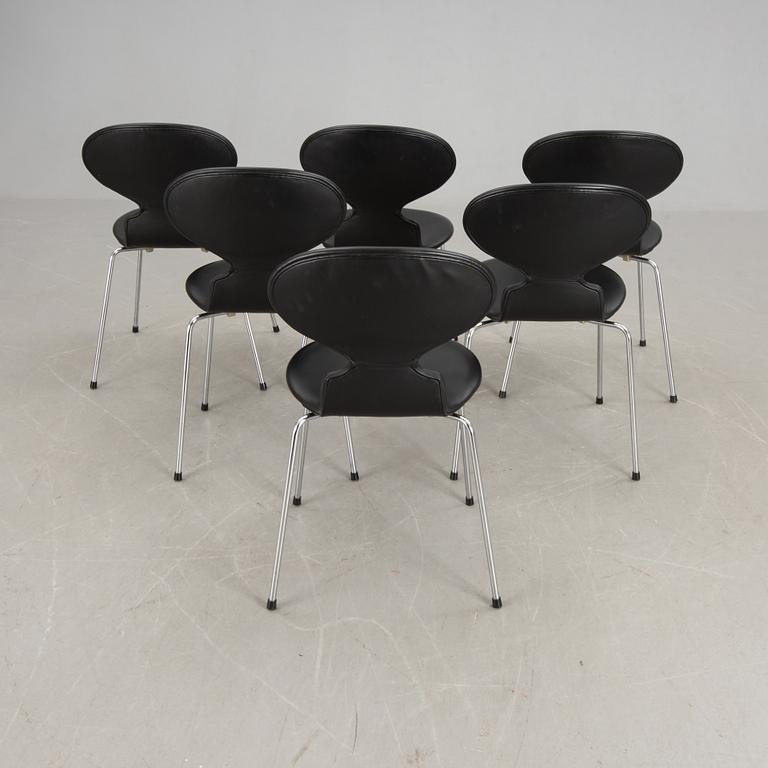 STOLAR, 6 st, "Myran", Arne Jacobsen, Fritz Hansen.