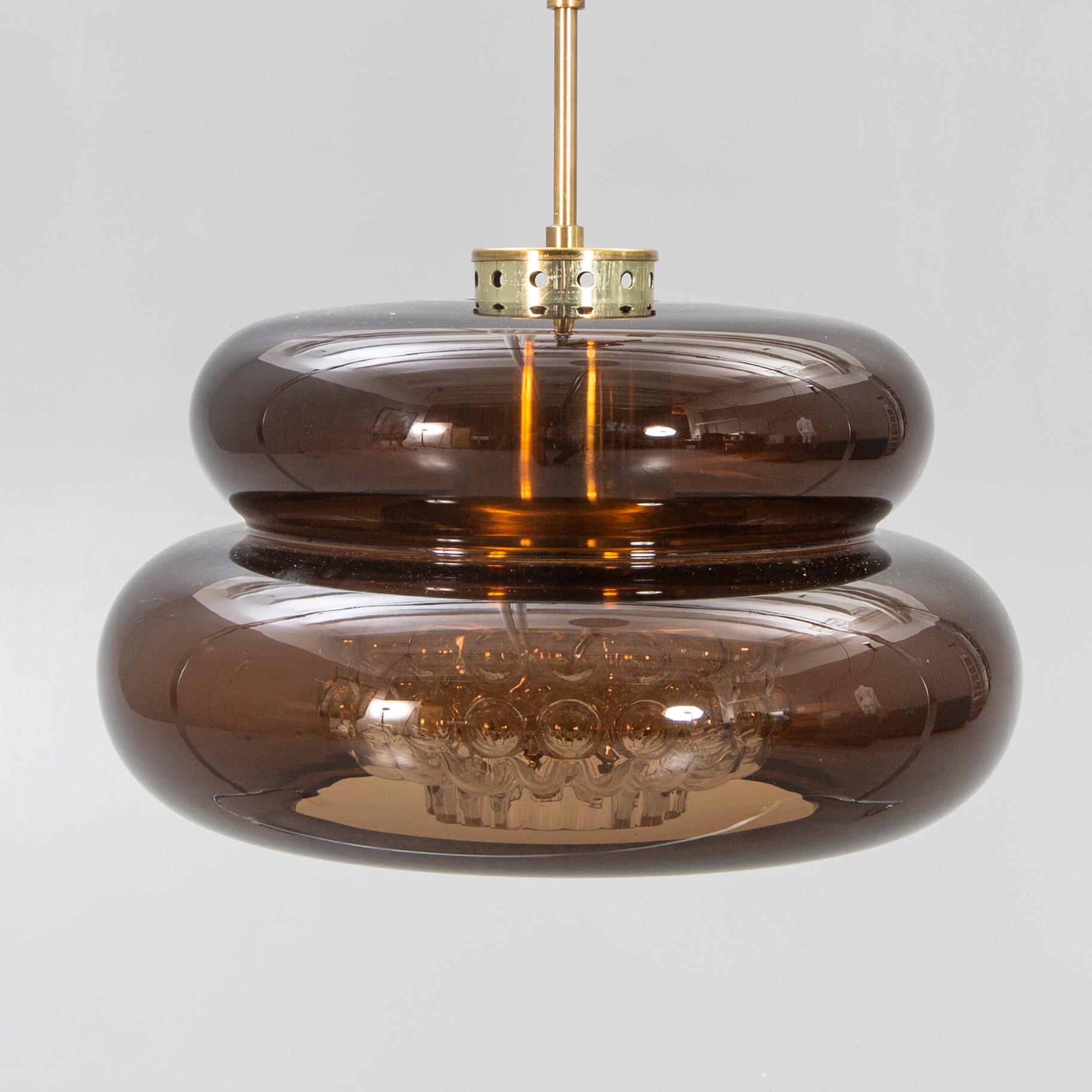 Carl Fagerlund, Orrefors, Taklampa, "Bubblan", 1900-talets andra hälft.