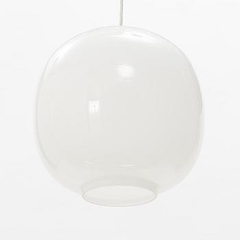 Vilhelm Lauritzen, a 'Radio Pendel' glass ceiling light, Louis Poulsen, Denmark, second half of the 20th Century.