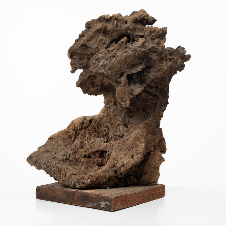 A Chinese root sculpture, 20th century.