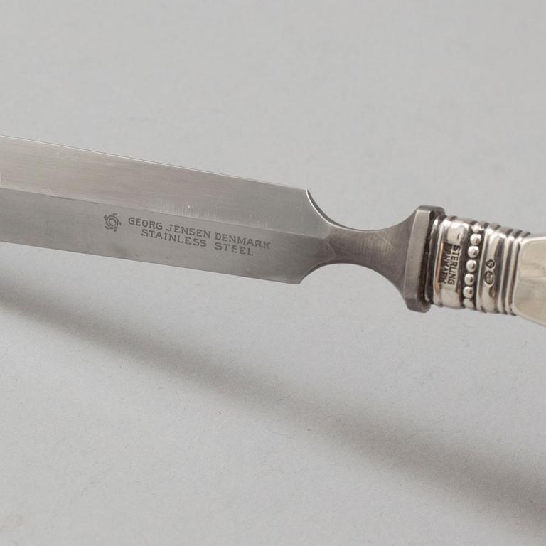 GEORG JENSEN, a sterling silver letter opener, Denmark.