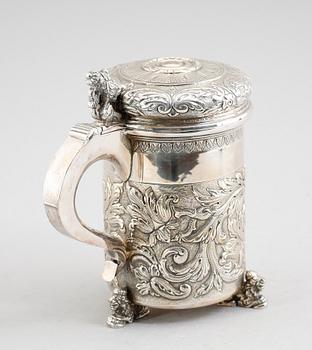 STOP, silver, importstämplar, 1900-tal. Vikt 761 g.