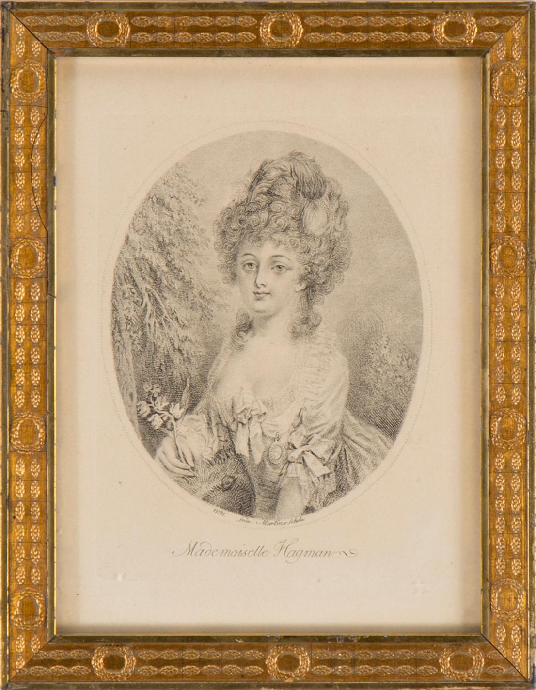 ELIAS MARTIN, efter, punktgravyr.