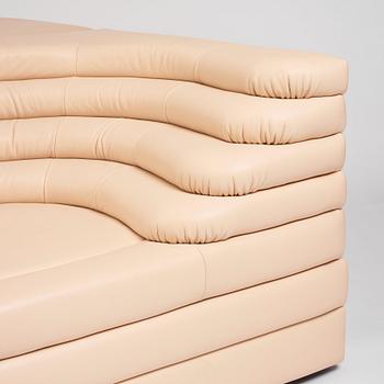 Ubald Klug, a two piece modular sofa, model "DS-1025, Terazza", De Sede, Switzerland, post 1973.