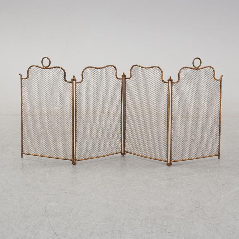 Gnistskydd/brasgaller, tidigt 1900-tal.