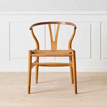 Teak store wishbone chair