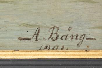 August Bång, "Leckö Slott".