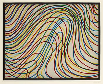 178. Sol LeWitt, "Wavy lines with black border".