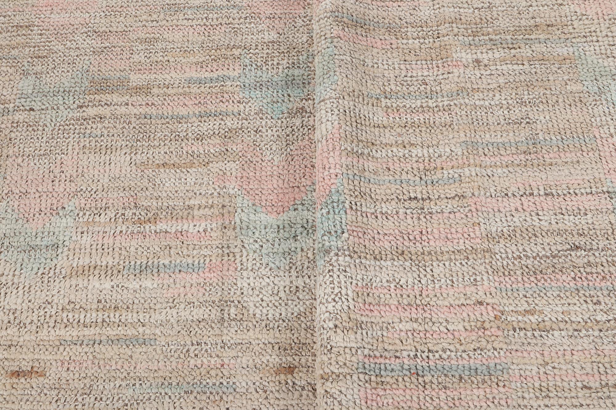 A Moroccan carpet, c. 363 x 284 cm.