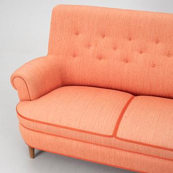 Carl Malmsten, a 'Hemmakväll' sofa, AB O.H. Sjögren, Tranås, late 20th century.