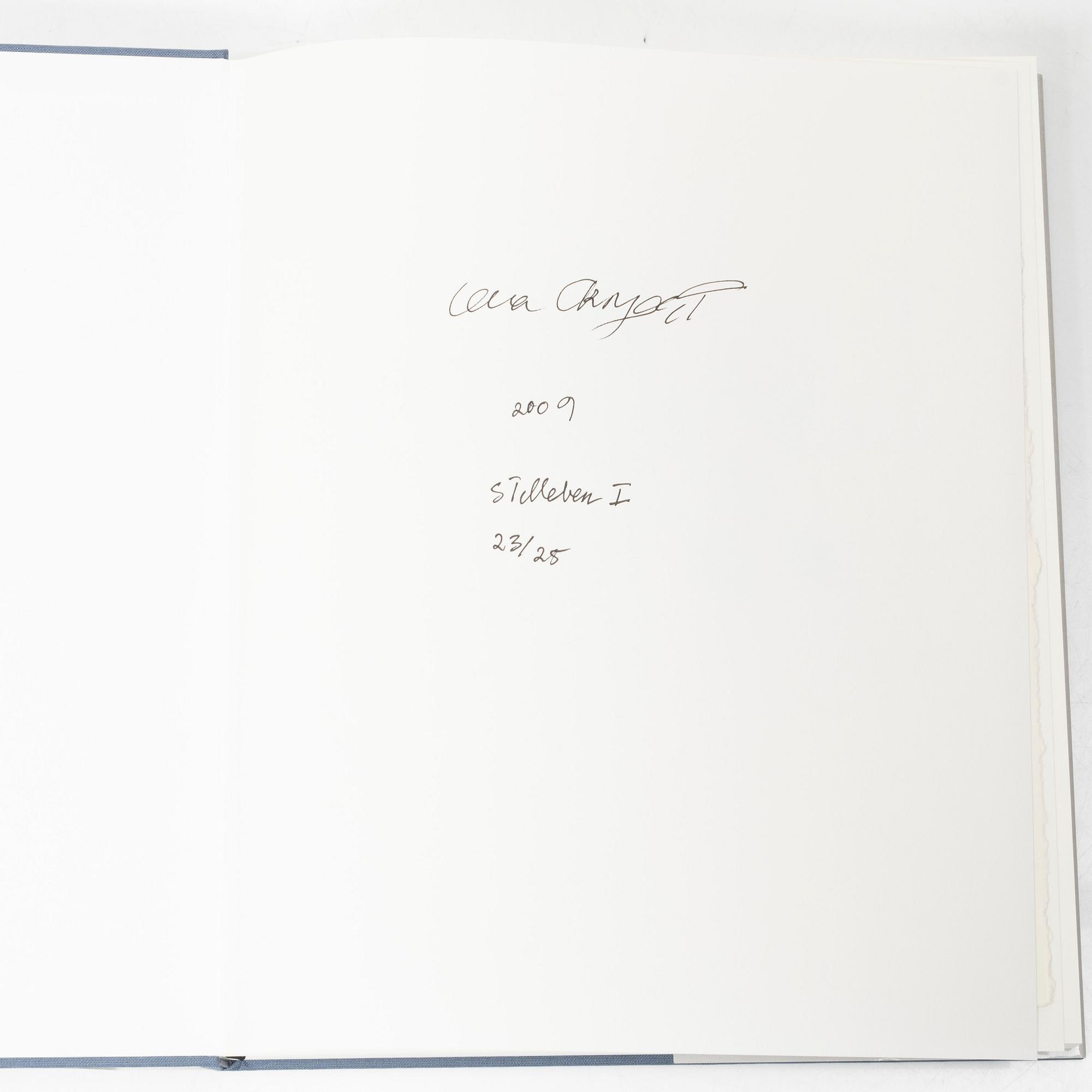 Lena Cronqvist, Catalogue raisonné, “Copper Plate Prints 1974–2009”, with “Stilleben I”, etching, signed and numbered 23/25.