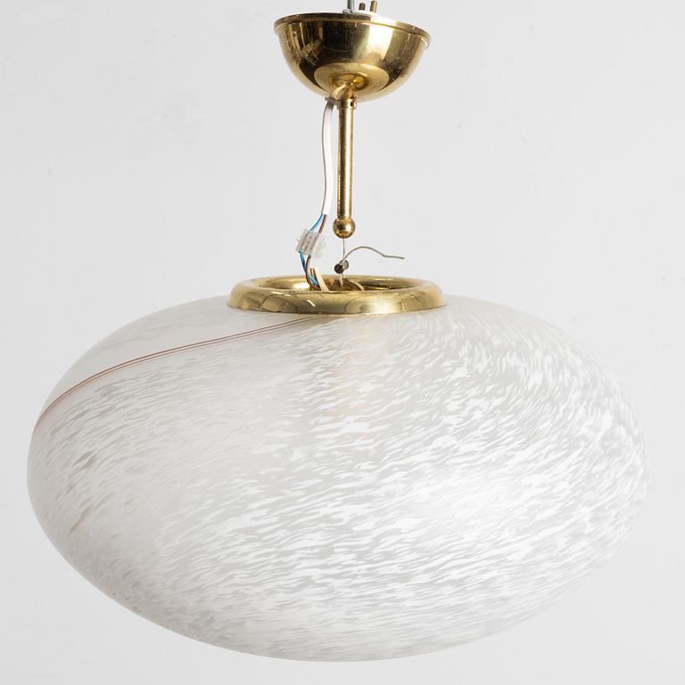Taklampa, Murano, Italien, 1900-talets slut.