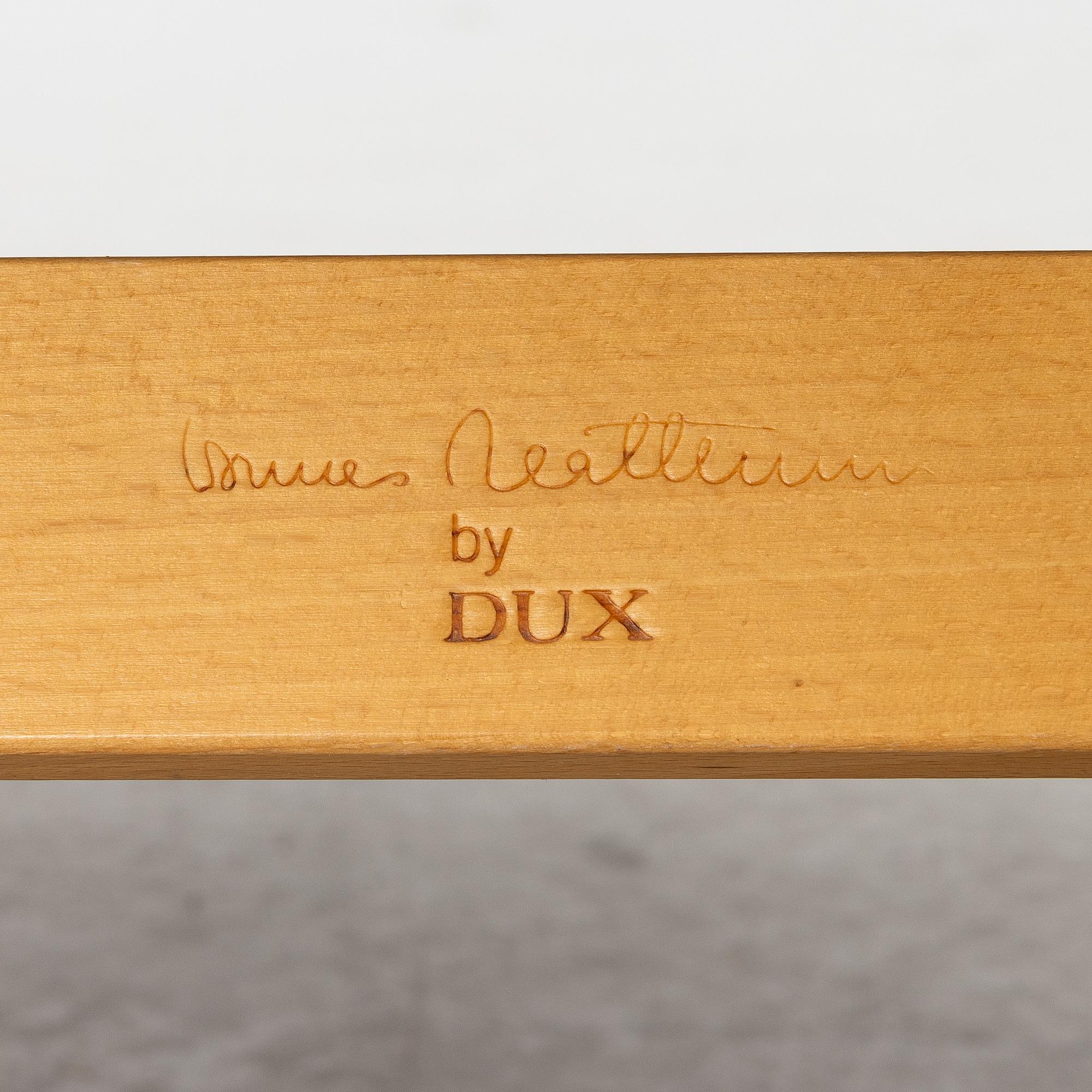 Bruno Mathsson, a 'Pernilla' easy chair with foot stool, Dux.