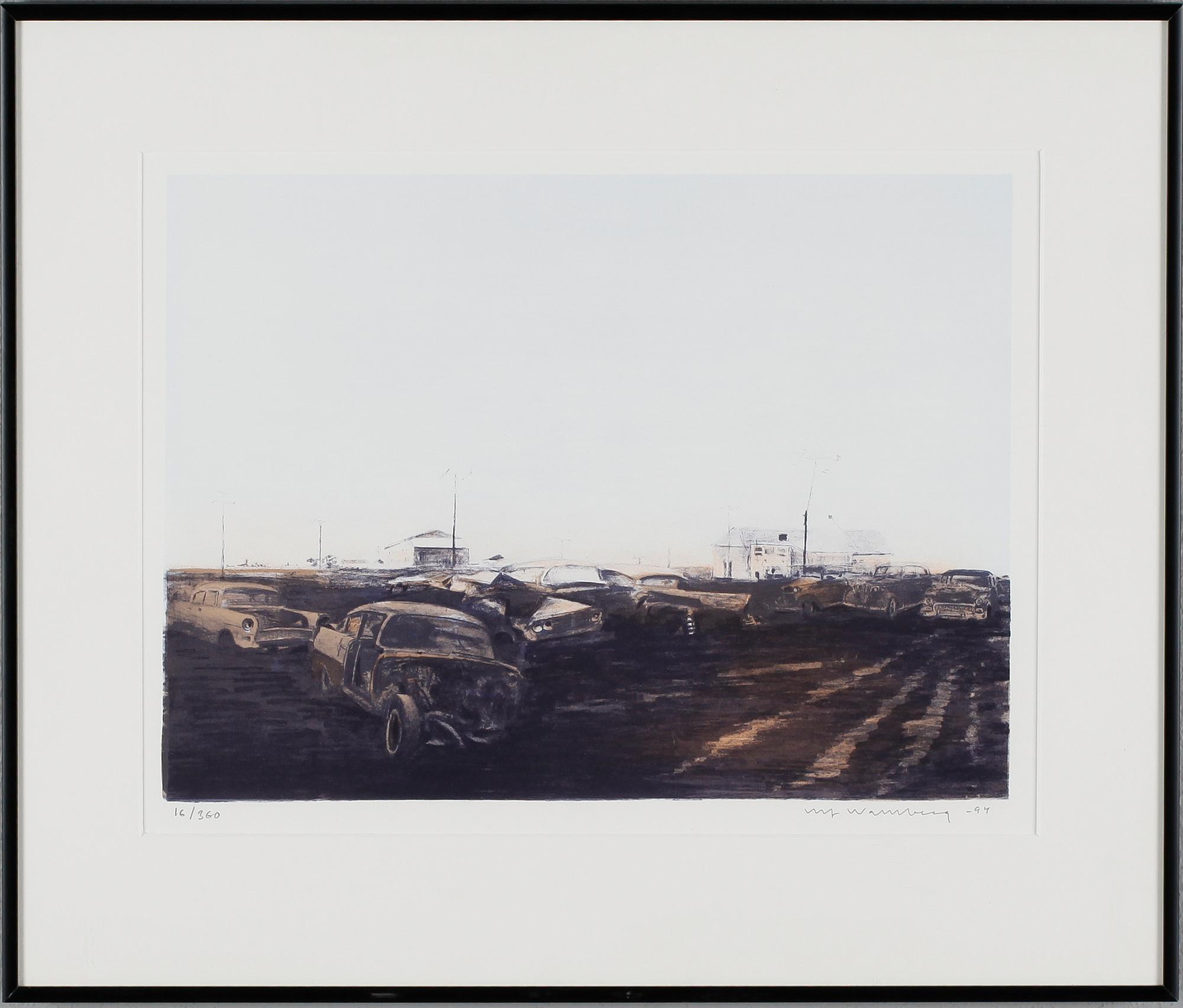 ULF WAHLBERG, färglitografi, signerad, daterad -94 och numrerad 16/360.