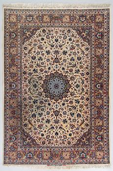 Matto, smeiantik Isfahan, keski-Persia, n. 238 x 165 cm.