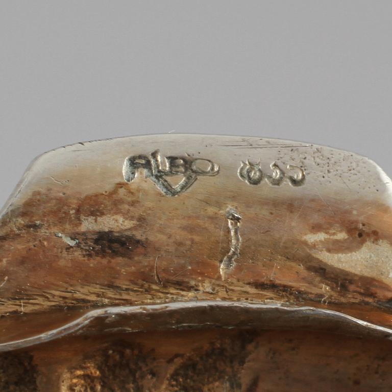 DOSOR, 7 st, silver, 1800-tal respektive 1900-tal. Vikt 325 g.