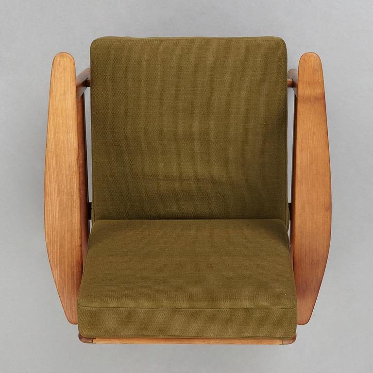 HANS J WEGNER, a "GE233" easy chair for Getama, Denmark 1960's.