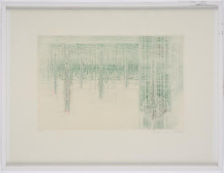 Krishna Reddy, Untitled from: "Hommage aux Prix Nobel" (The Nobel Prize Portfolio).