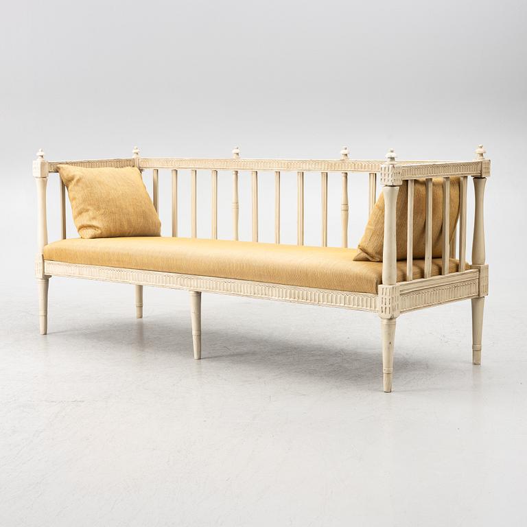Soffa, sengustaviansk, 1700-talets slut.