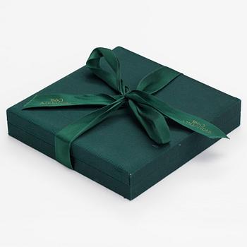 Pärlcollier, 4-radigt, odlade pärlor och 14K guldlås.