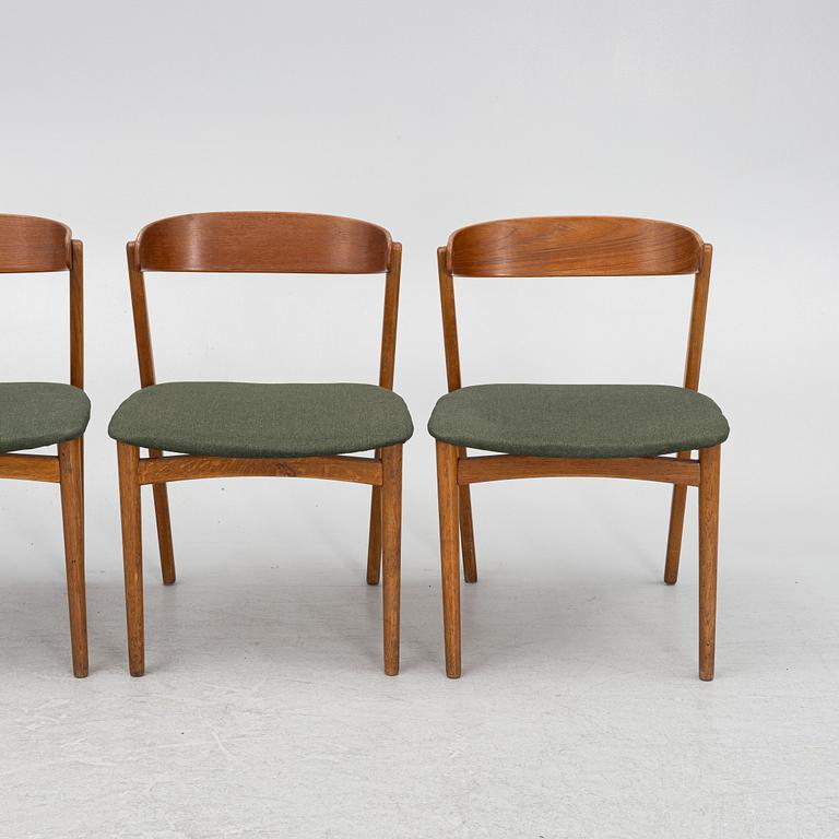 Stolar, 4 st, Skandinavien, 1950/60-tal.