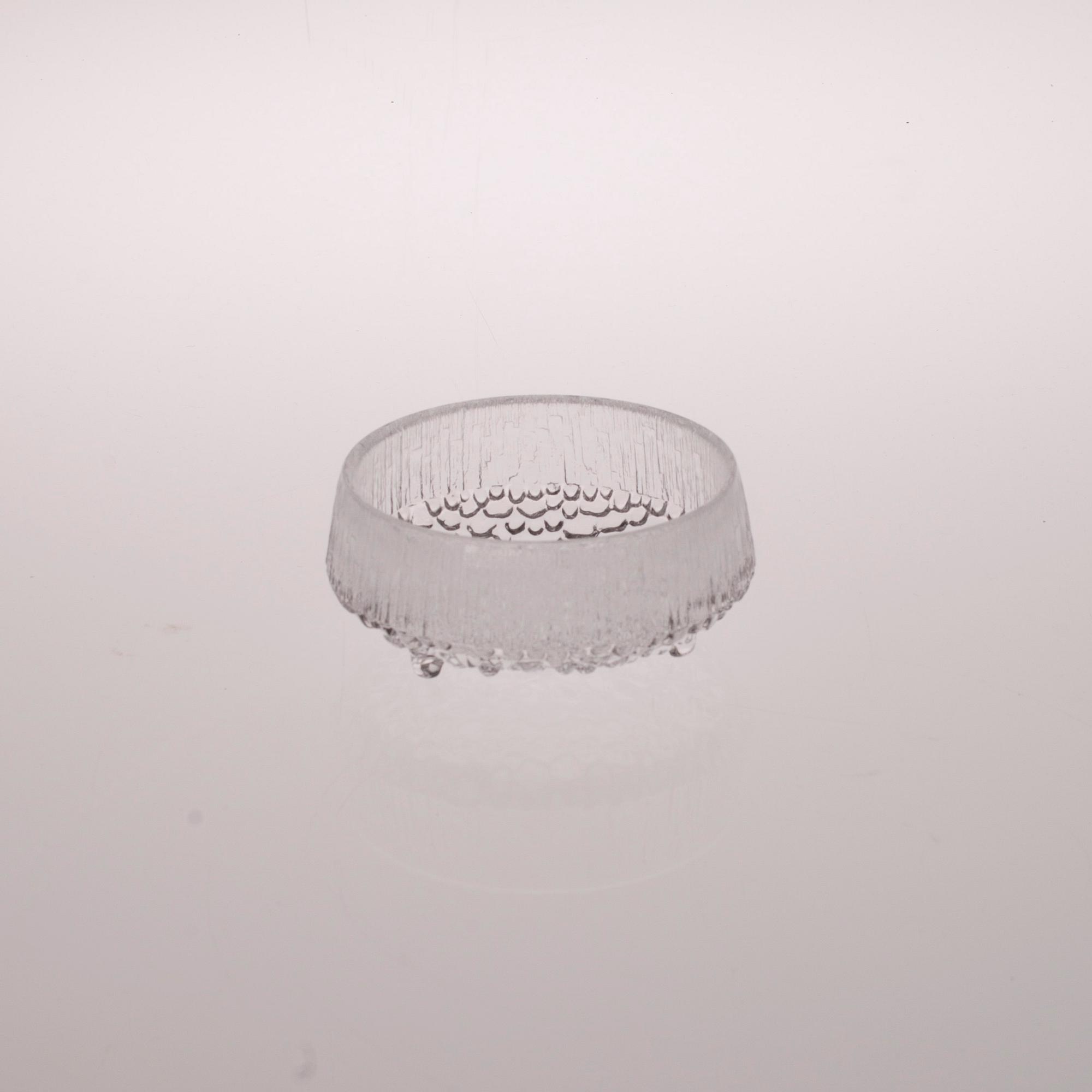 SKÅLAR, 14 delar, glas, "Ultima thule", Tapio Wirkkala, Iittala, 1900-talets andra hälft.