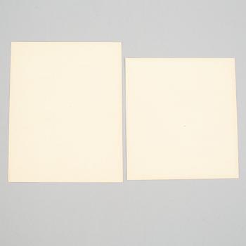 HENRY B. GOODWIN, Two photo gravures from the book Vårt vackra Stockholm signed in the negative.