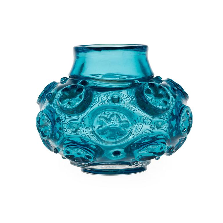 Edvin Öhrström, An Edvin Öhrström 'Edvin' glass vase, Orrefors 1947.