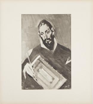 A folder with 58 reproductions after Helene Schjerfbeck.
