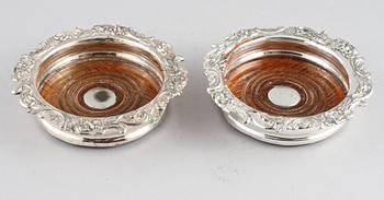 COASTERS, nysilver, 1900-talets första hälft.