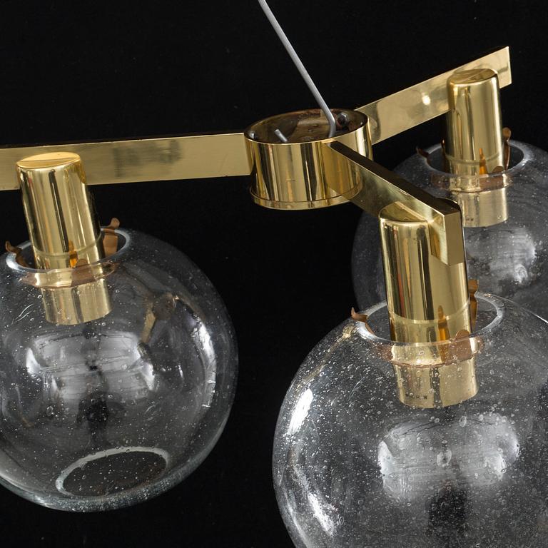 HANS-AGNE JACOBSSON, a pair ceiling lamp, modell  PastoralT 376/3 Markaryd second half of 20th century,