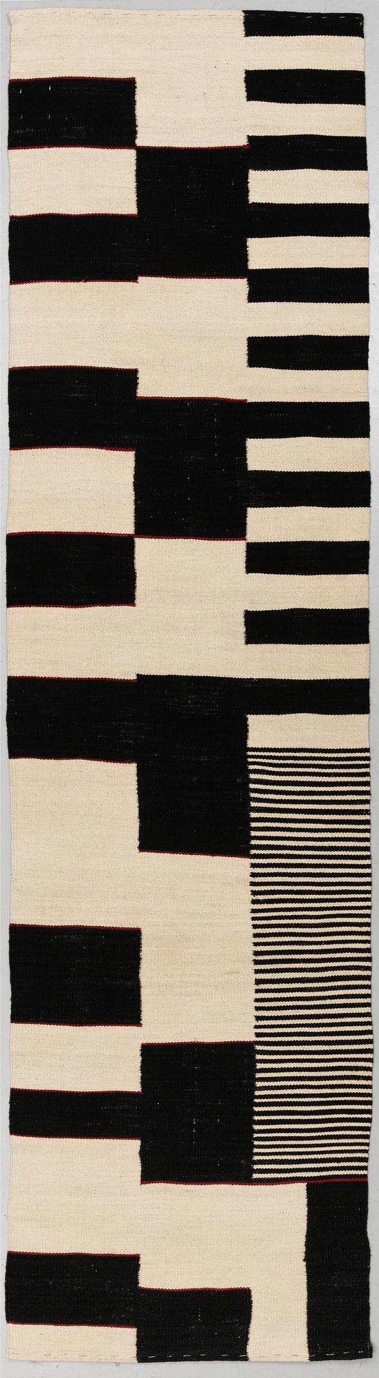 GALLERIMATTA, slätväv, 298 x 82 cm.