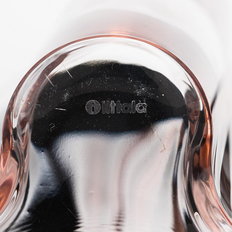 Alvar Aalto, A glass vase "Savoy", Iittala 2000s. Marked Iittala.