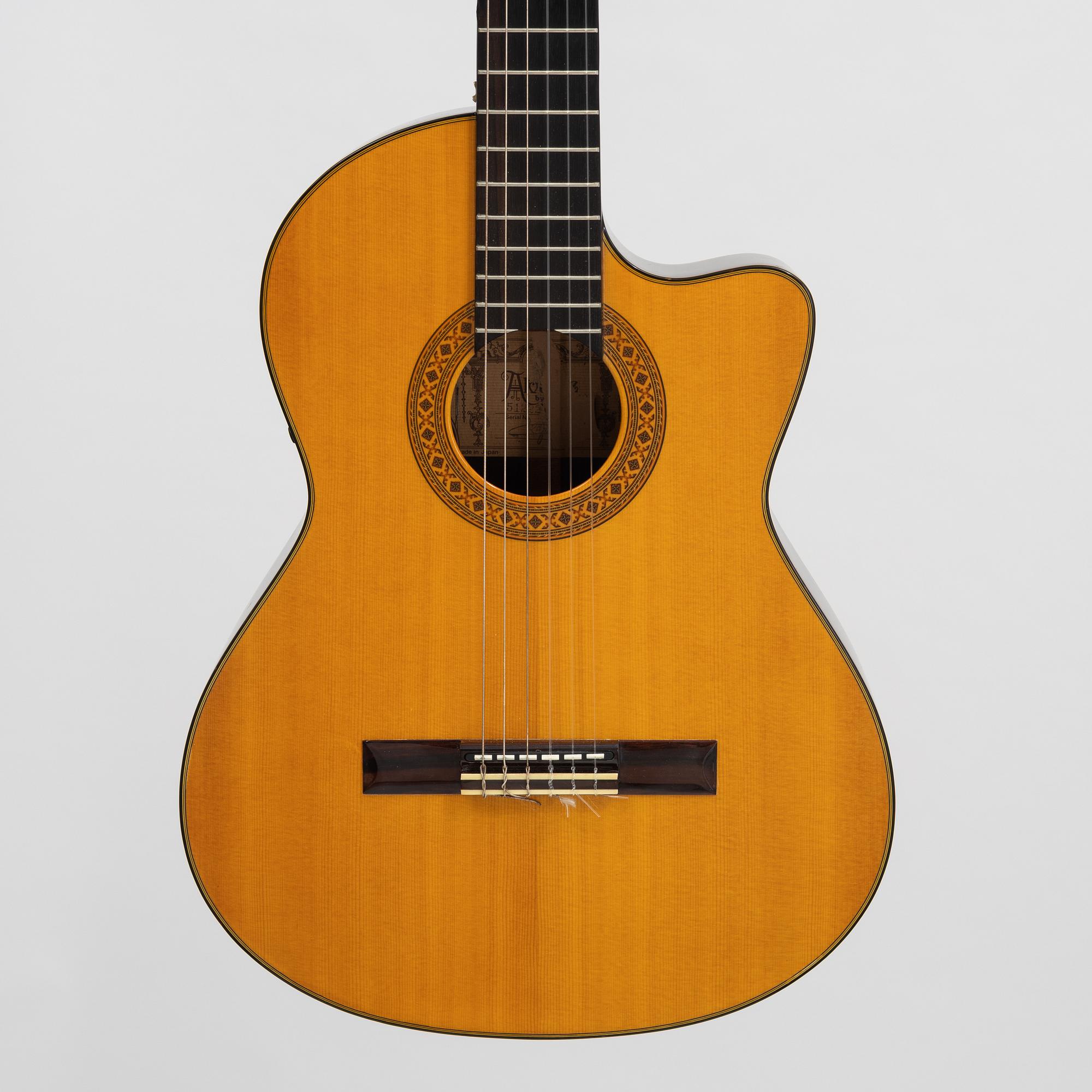 Kazuo Yairi, Alvarez, 3/4 akustisk gitarr, "CY127CE", Japan, 1996.
